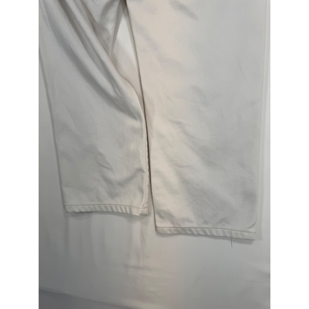 R13 Boyfriend Jean Ecru Bedford Cord Cream 25 Japanese Fabric Minimalist Luxury - Picture 6 of 16